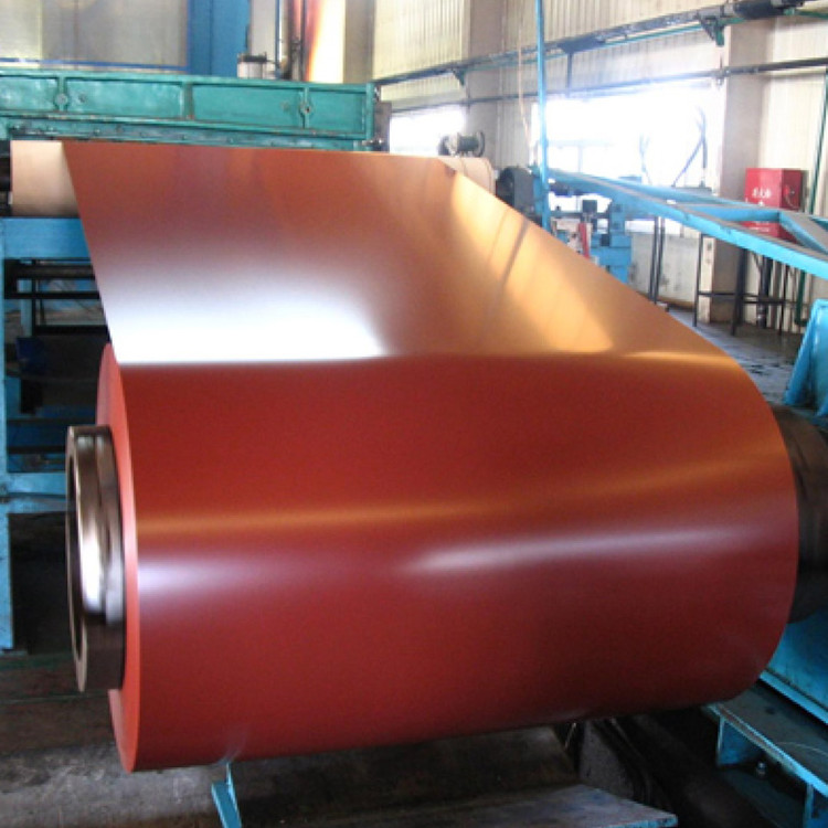 RAL 3005 prepainted galvanized steel coil with Film